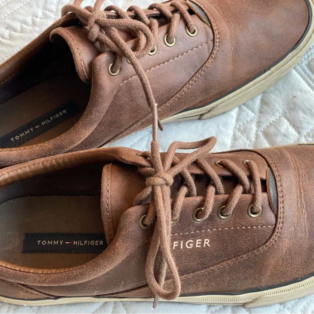 Tommy Hilfiger Brown Boat Shoes